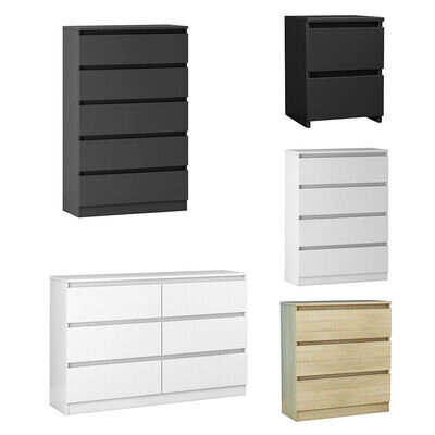 Chest of Drawers Bedside Table Sideboard Cabinet Bedroom 2 3 4 5 6 8 Drawer