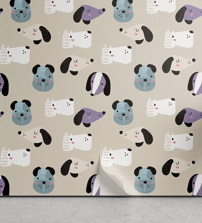 Dog Wallpaper Cartoon Puppy Faces