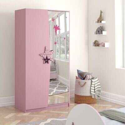 Childrens Fairy Detail Wardrobe.