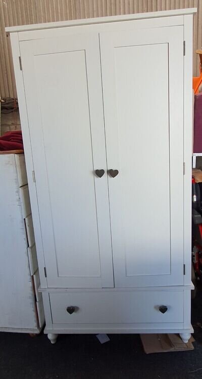 Superb Solid Oak Childrens Wardrobe