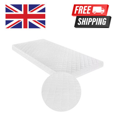 Cot bed Mattress 140x70x10cm,hypoallergenic, breathable, removable cover