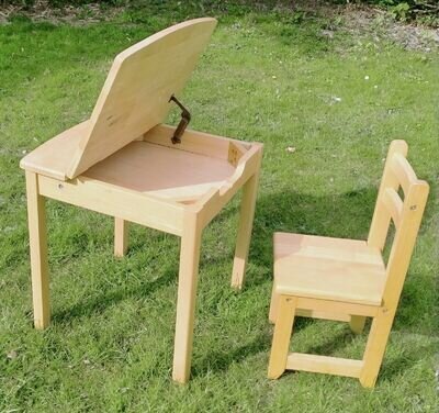 Premium Child's Wood Desk & Chair