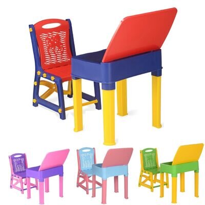 Children Study Table and chair set Kids Study Desk toddler chair furniture