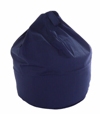 Child Size Kids Navy Blue Bean Bag With Beans By Bean Lazy