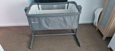 Grey Bed Cot And stand