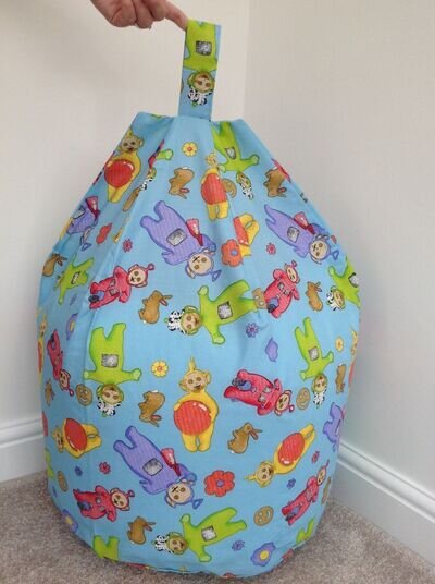 Beanbag Filled toddler child kid telly tubbies bean bag blue Ideal gift new